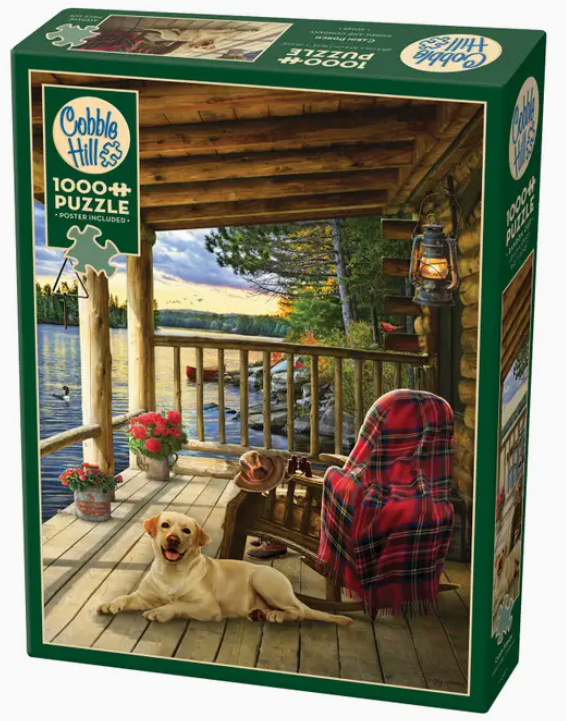 Cabin Porch 1000pc puzzle